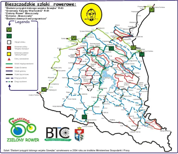 Trasy rowerowe Bieszczady - odkryj najpiękniejsze szlaki i trasy